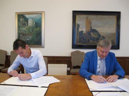 Podpis dogovora z OZG